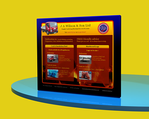 JA Wilson and Son website designed by Intechnia